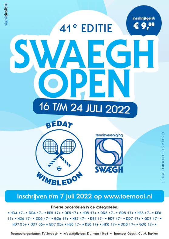 Swaegh Open 2022