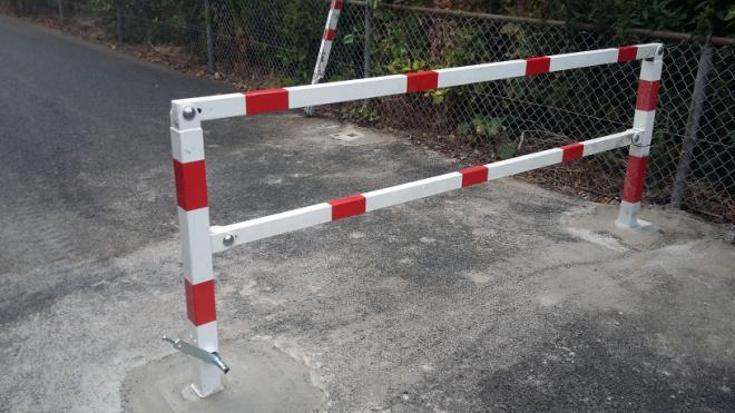 Toegangshek op pad